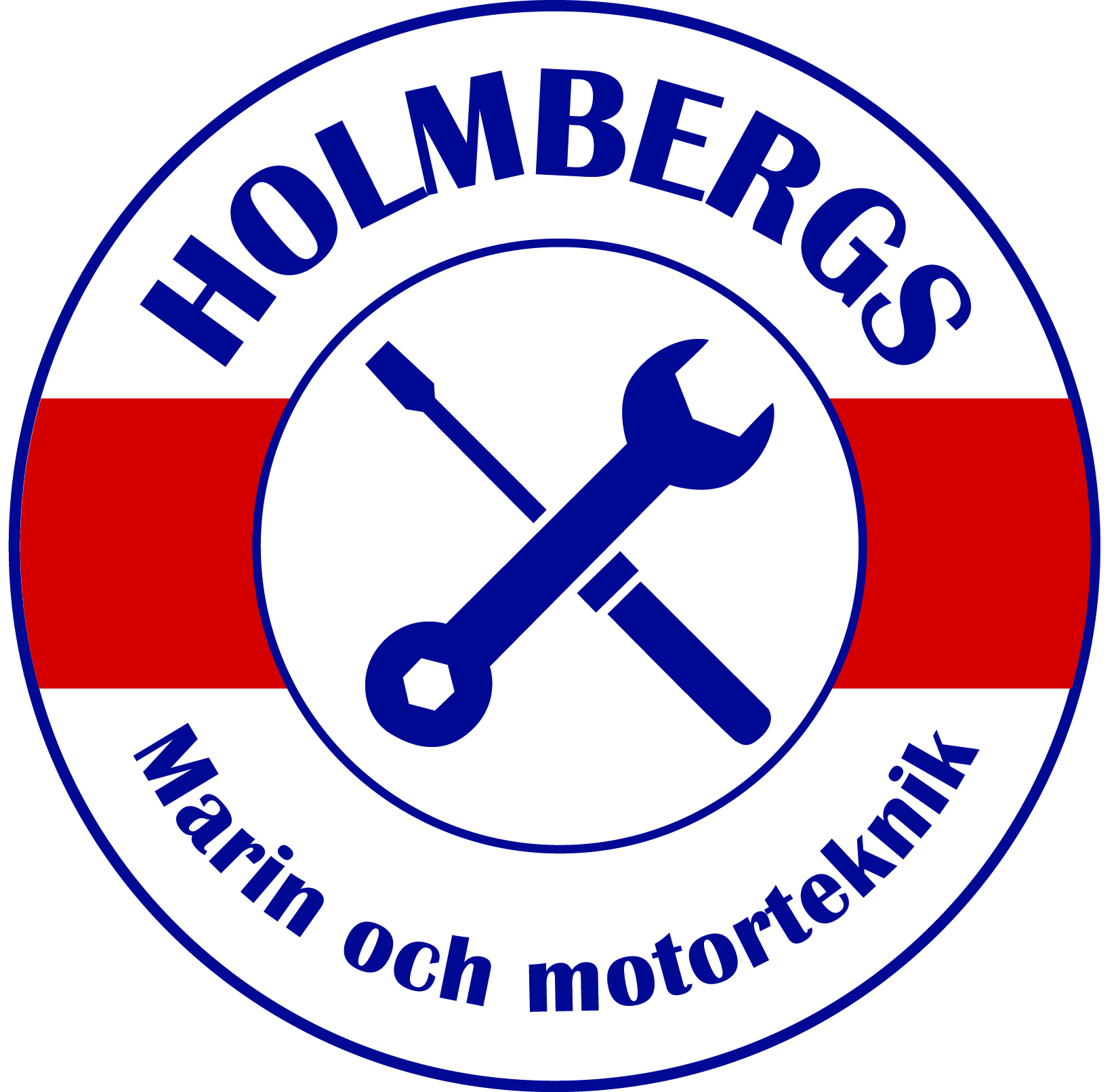 Holmbergs Marin Logo - Fartygsreparationer och marin teknik